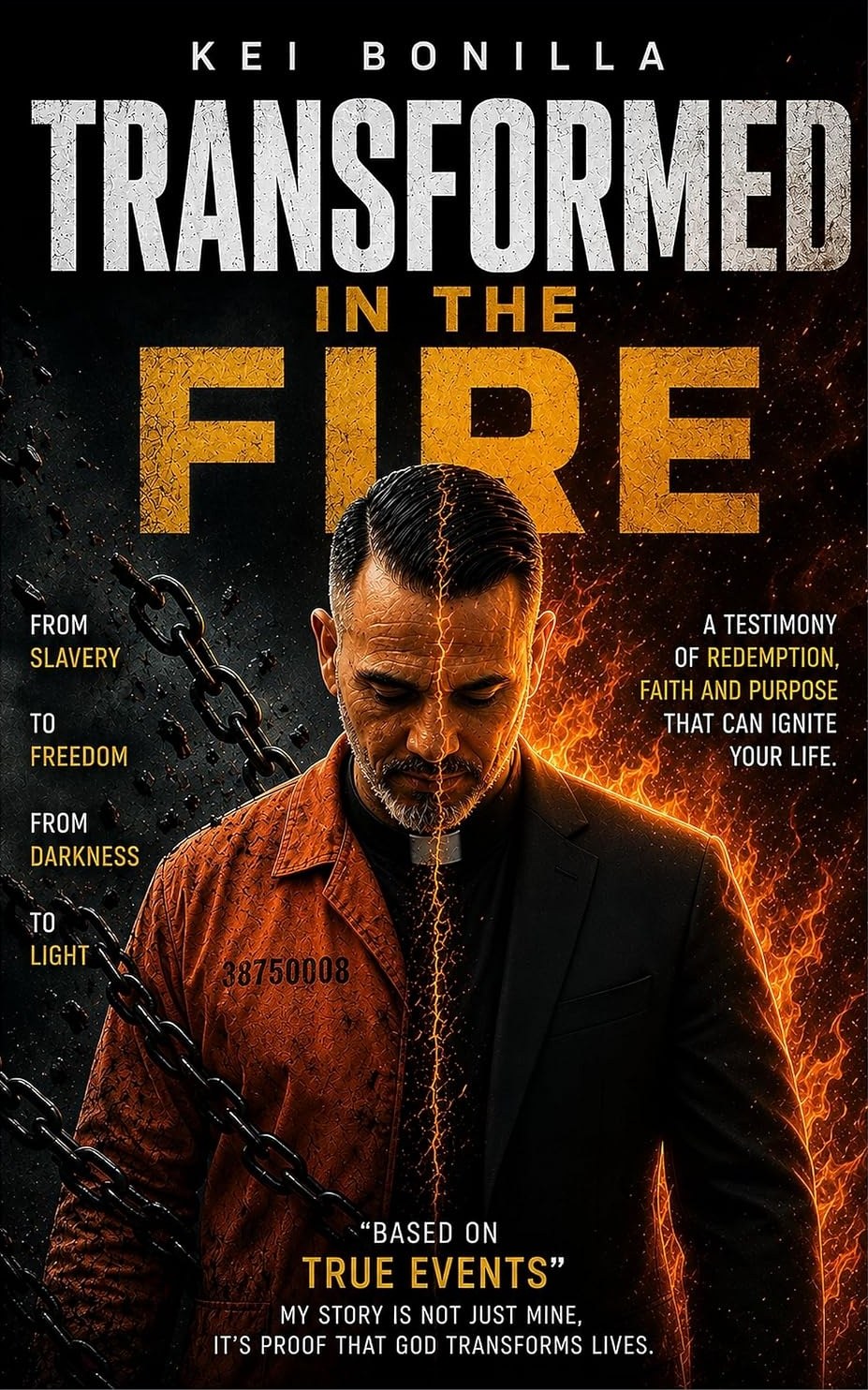 Cover of Transformed in the Fire, by Kei Bonilla